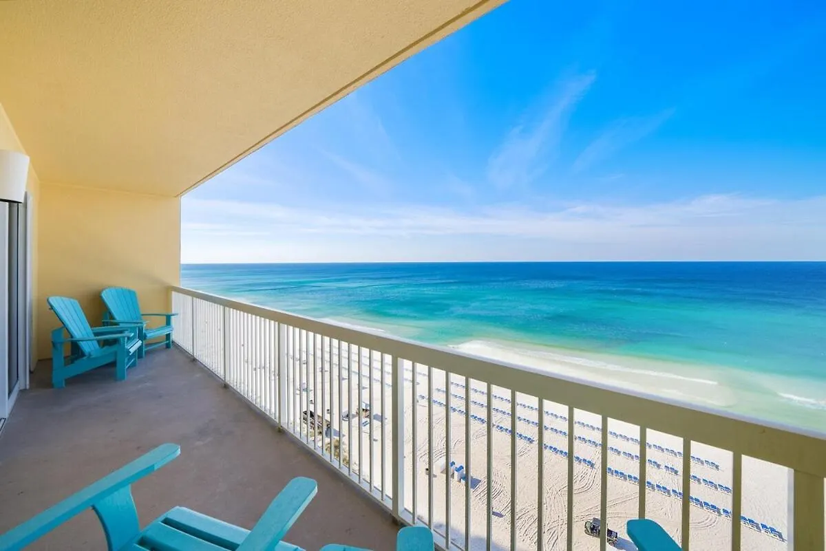 Apartment Calypso 1206 West Direct Gulf Front Custom Walk In Shower Panama City Beach