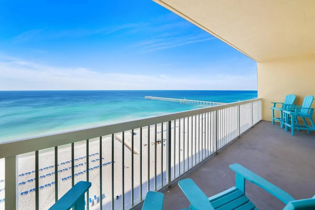 Calypso 1206 West Direct Gulf Front Custom Walk In Shower Panama City Beach 0*,  United States